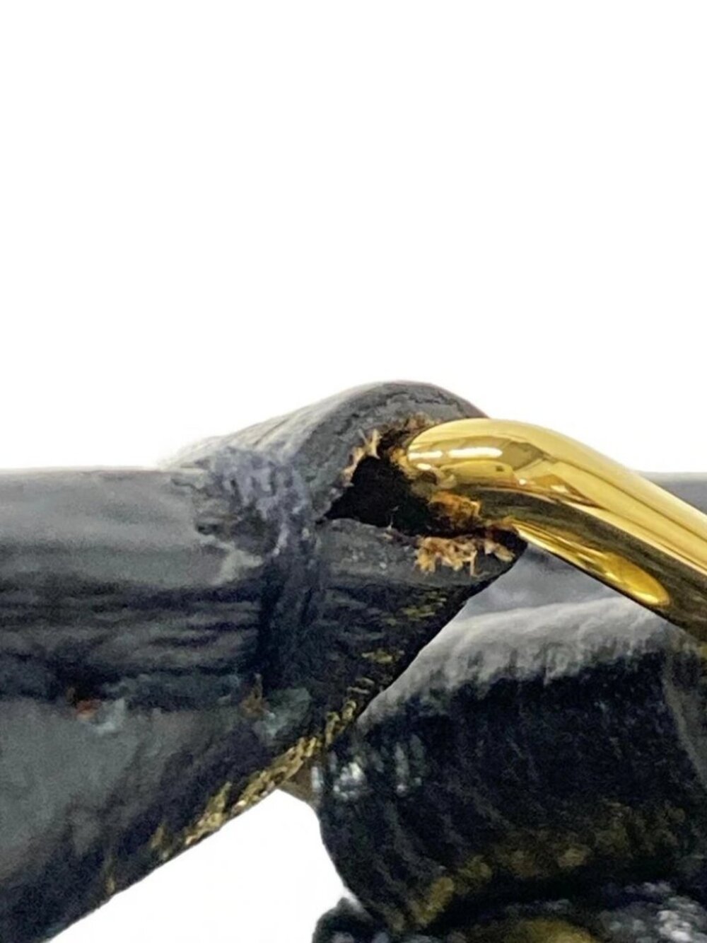 LOUIS VUITTON Petit Sac Plat Black Beige Bicolor Monogram Amplant - Picture 8 of 15